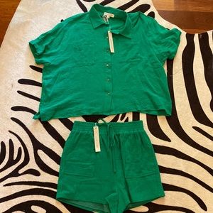 Green matching set!